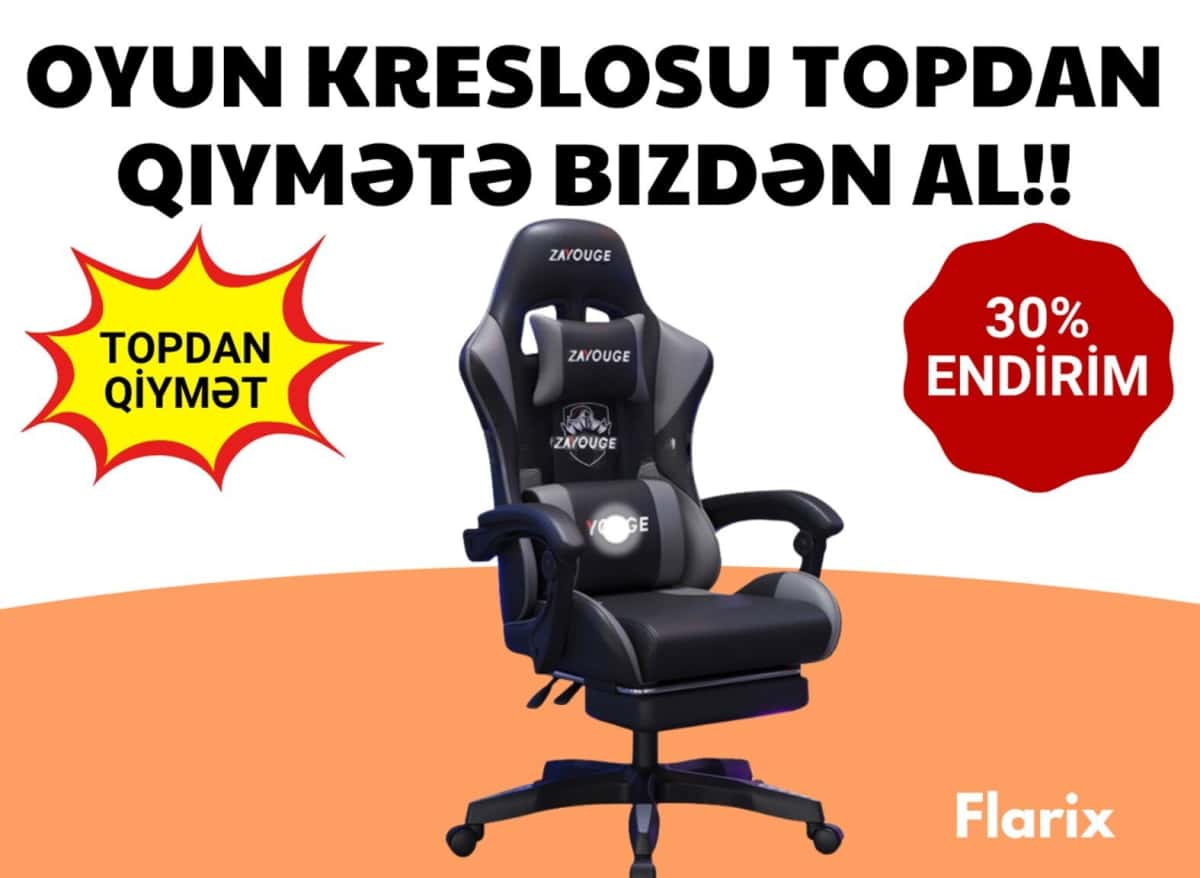 Yaşıl rəng, Oyun kompüter kreslosu - Tenderyard