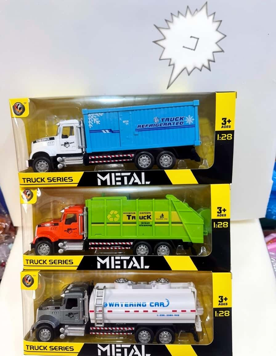 Metal Oyuncaq Yük Maşınları Seriyası - Tenderyard