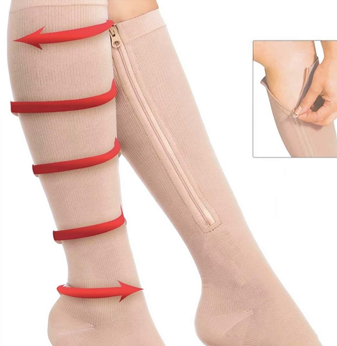 Unisex socks, Beige color, Standard size - Tenderyard