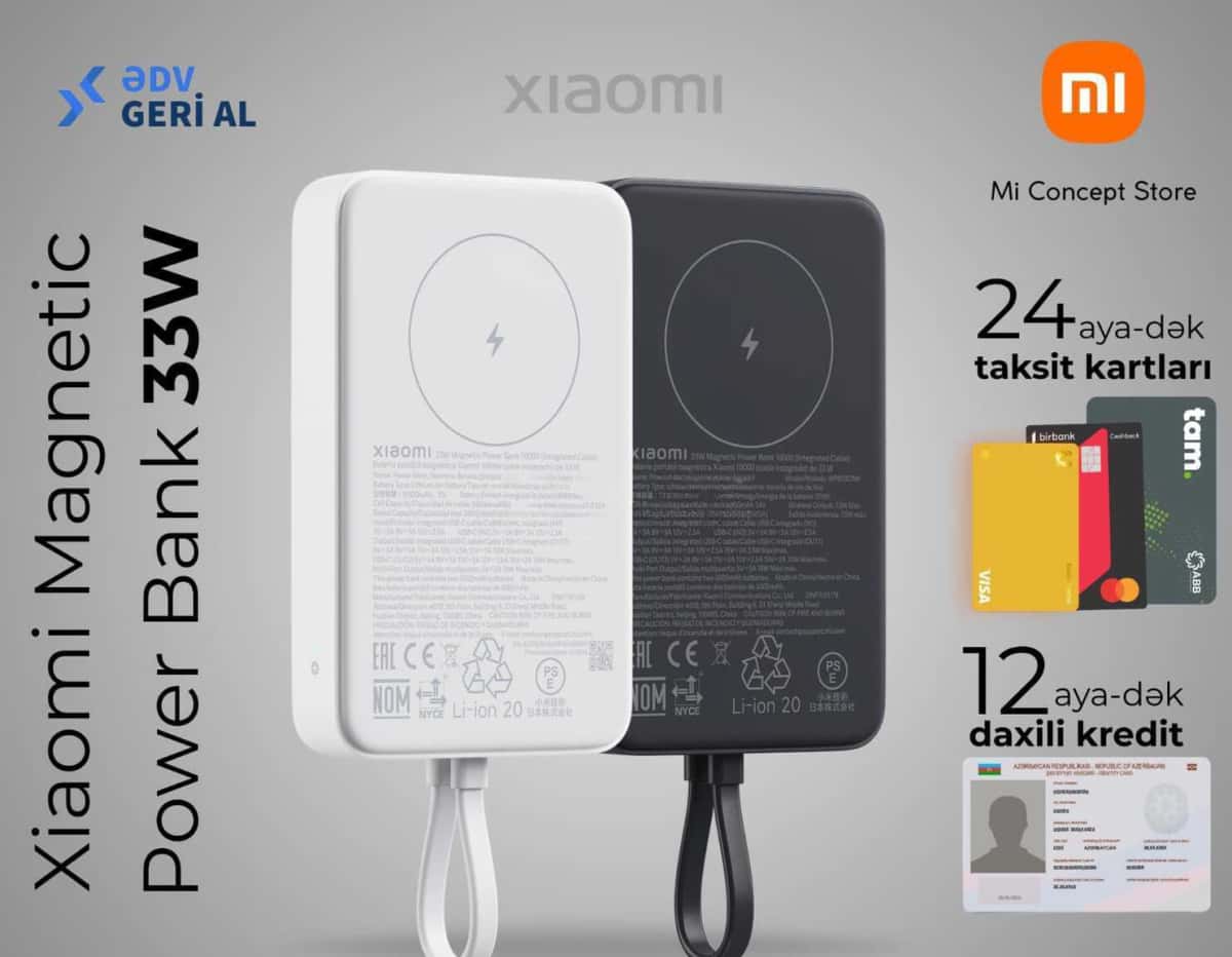 10,000 mAh power bank, Black color - Tenderyard
