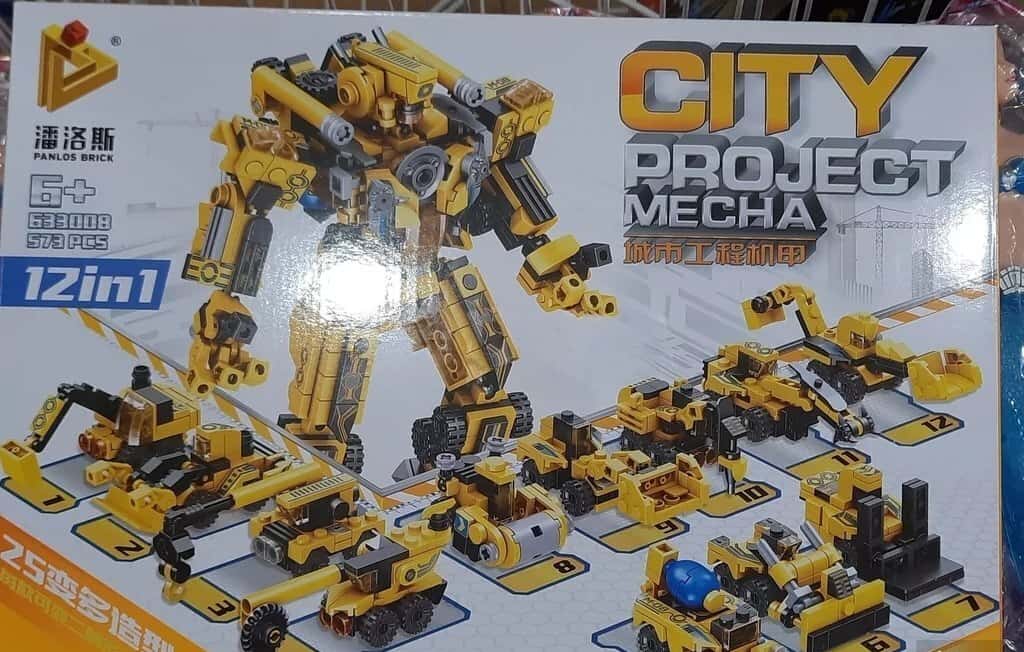 Panlos City Project Mecha 12-in-1 Konstruktor Dəsti - Tenderyard