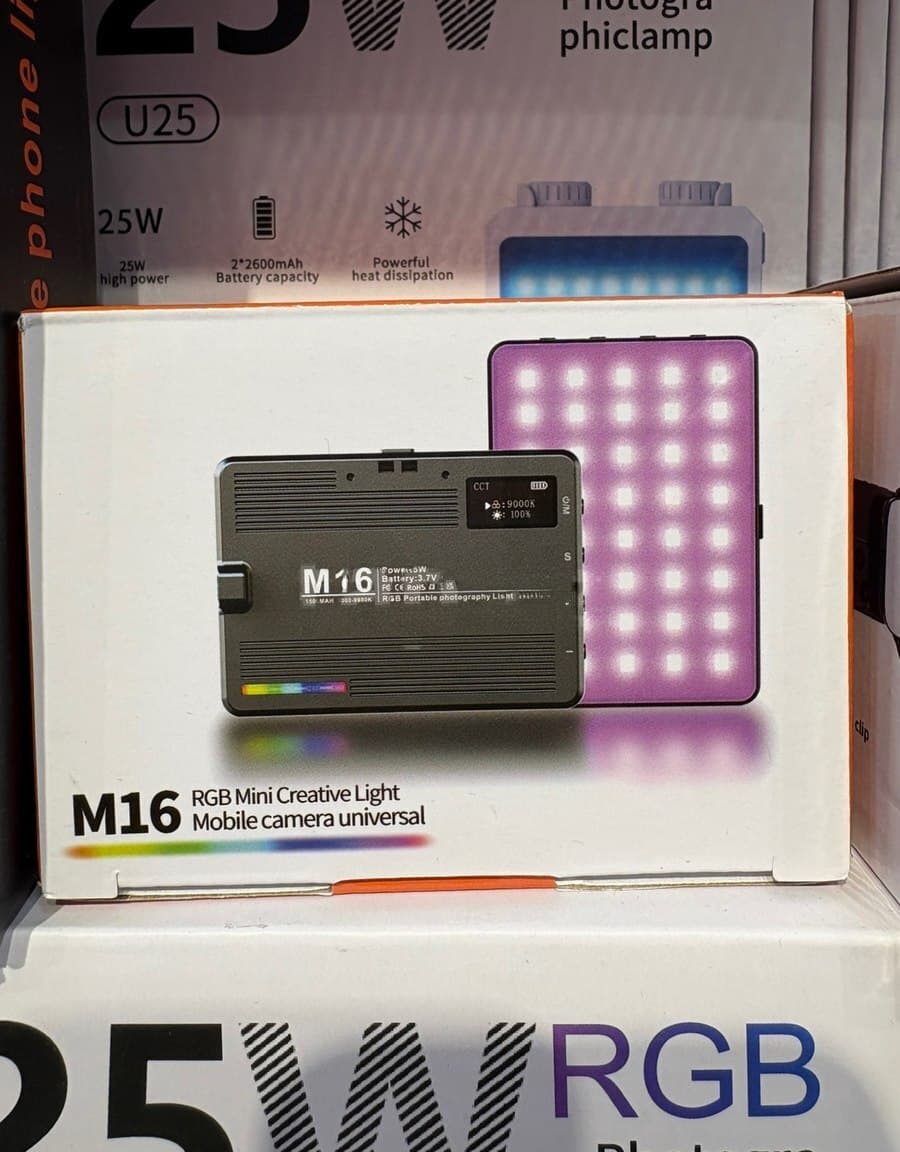 RGB mini işıq M16