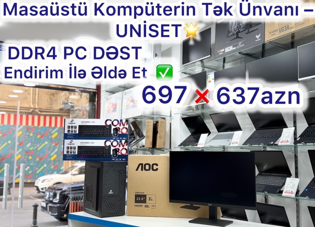 Legion DDR4 Masaüstü Kompüter Dəsti