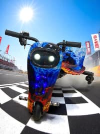 Elektrik samokat drift car M6647, göy — şəkil 2