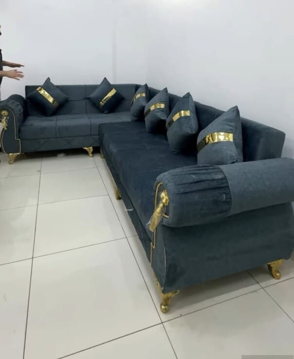 Künc divan, Qarışıq rəng