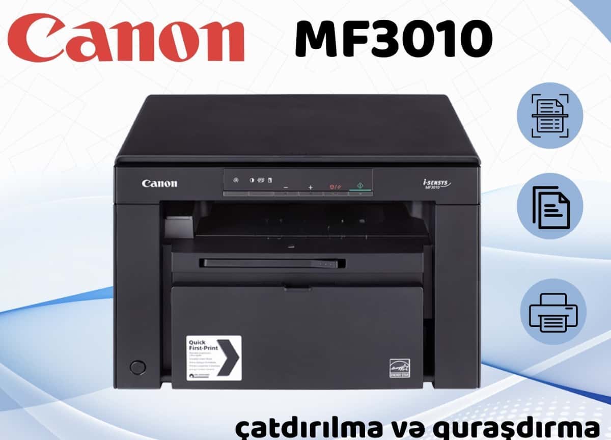 Лазерный принтер Canon i-SENSYS MF3010 - Tenderyard