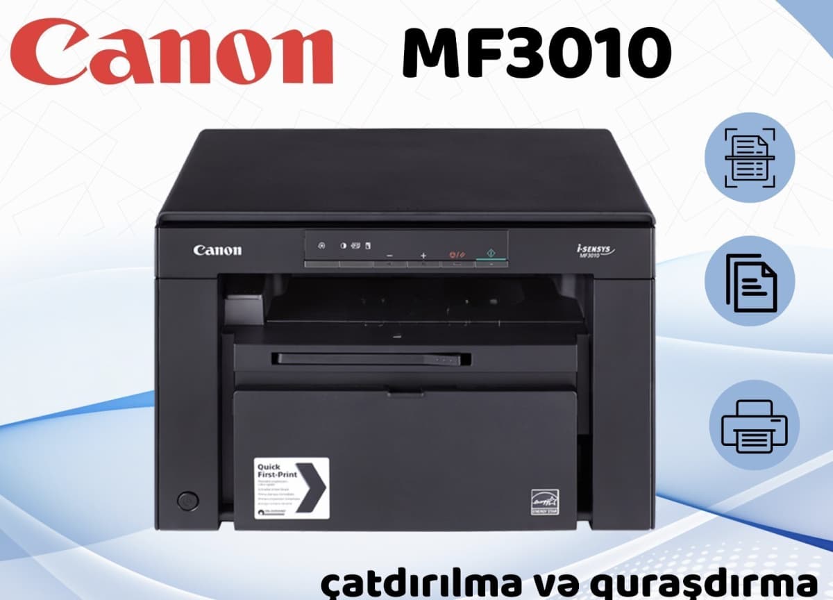 Canon i-SENSYS MF3010 Lazer Printer
