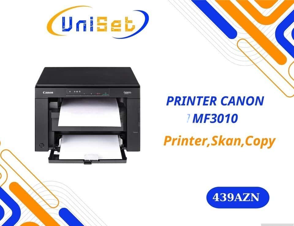 Многофункциональный принтер Canon i-SENSYS MF3010 - Tenderyard