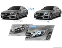 Ön fara Mercedes W205 — şəkil 5