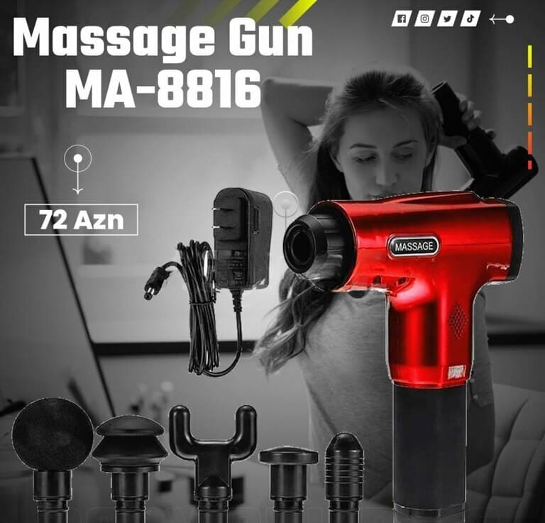 Masaj tapançası (Massager gun)
