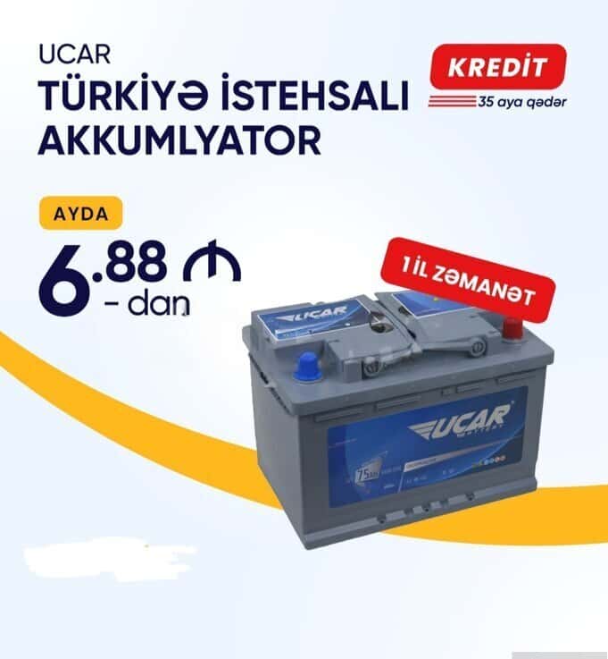 Akkumulyator avtomobil üçün - Tenderyard