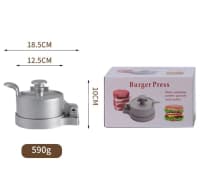 Burger presi alüminium kotlet hazırlayan — şəkil 5