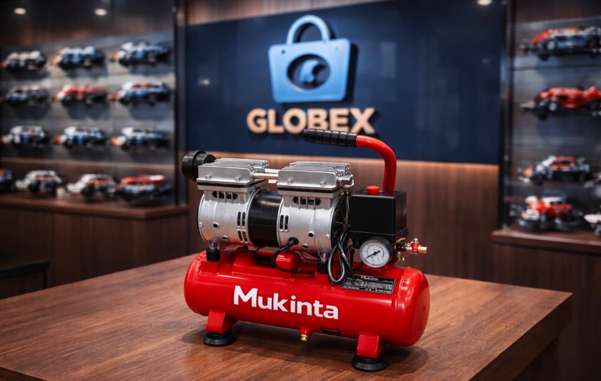 Mukinta 9 Litrlik Səssiz Kompressor