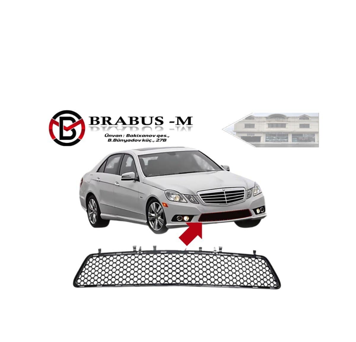 Buferin orta toru Mercedes W212