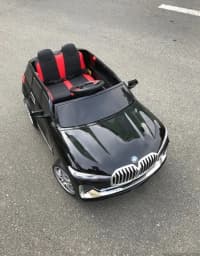 Uşaq avtomobili BMW X7 qara laklı — şəkil 1