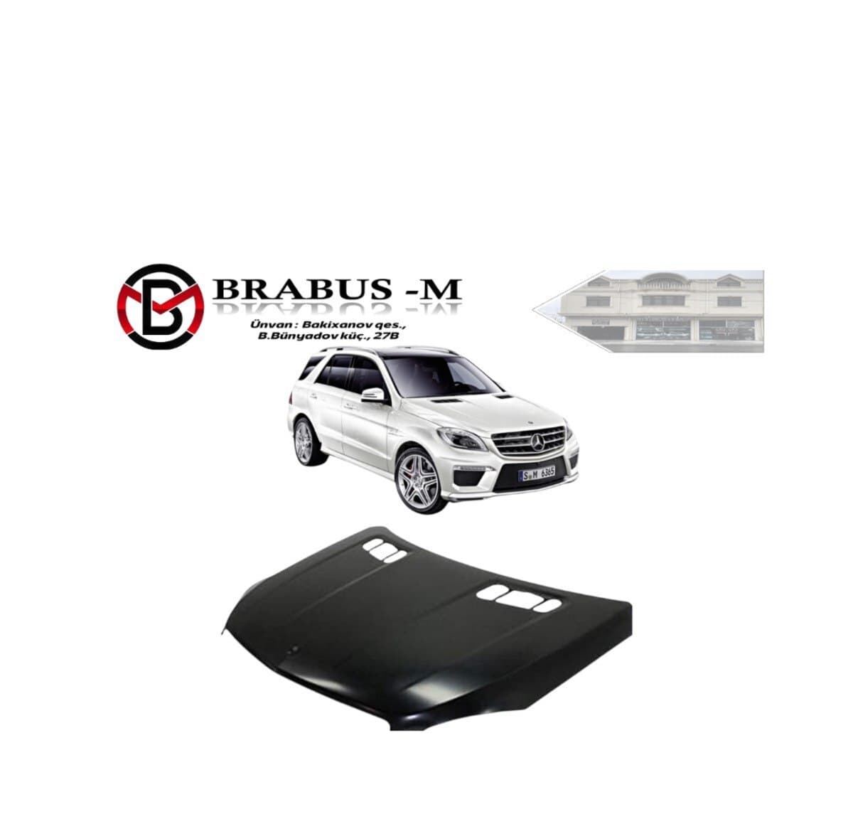 Kapot Mercedes W166 ML