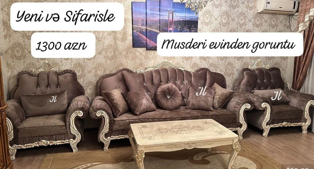 Künc divan, Qarışıq rəng