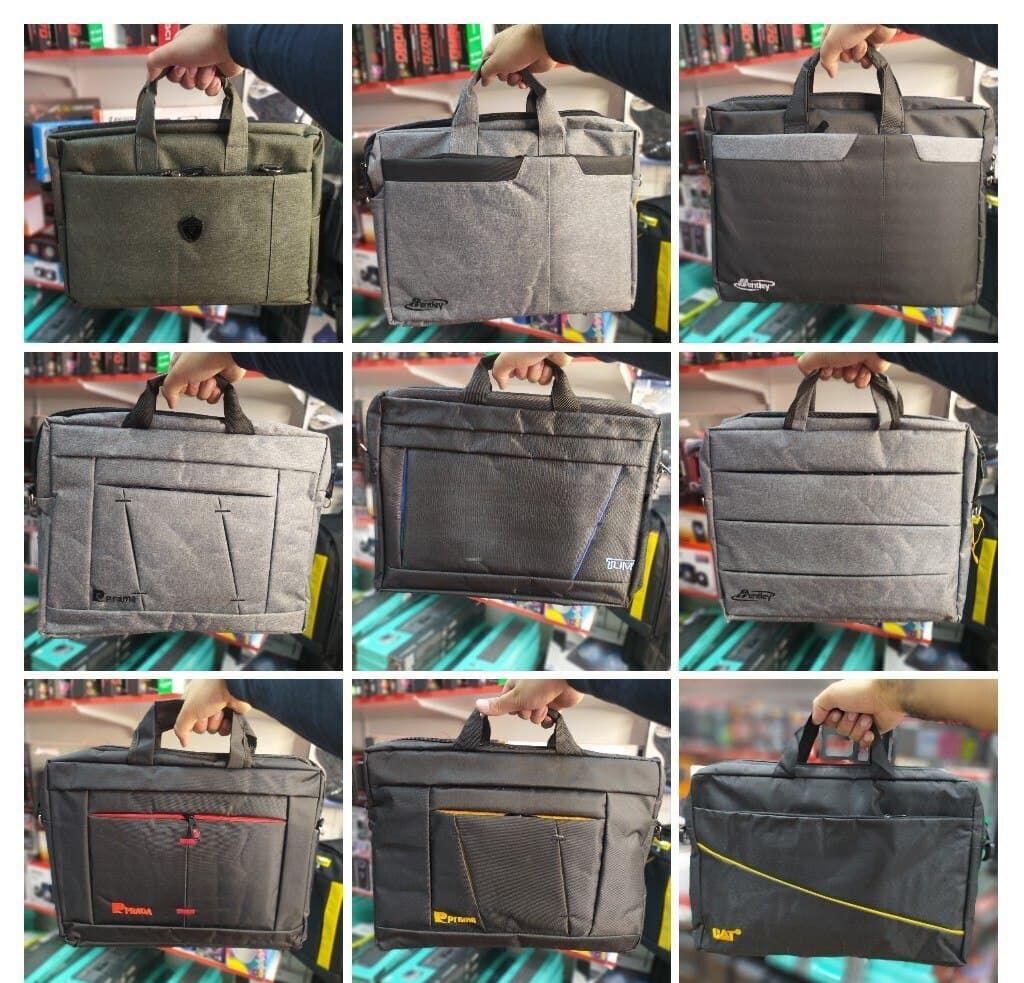 Laptop çantası Qara rəng