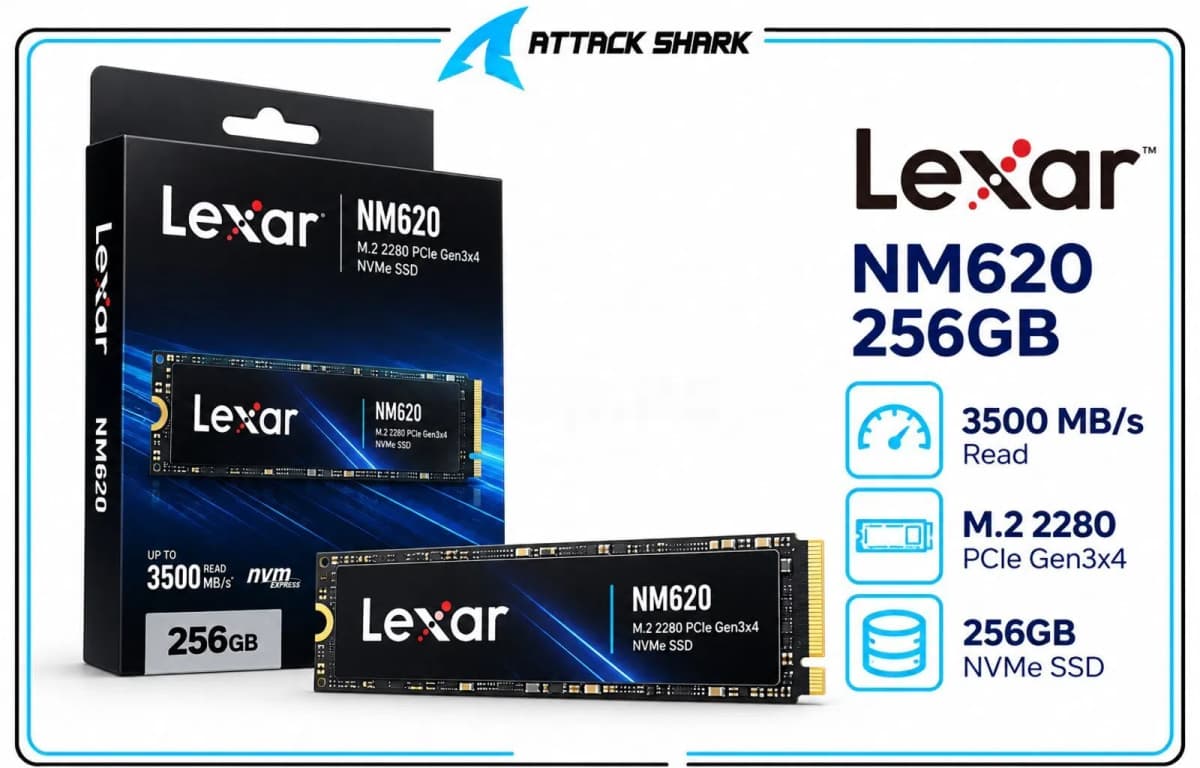SSD Lexar NM620 256GB NVMe