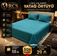 Yataq dəsti Göy rəng — şəkil 6