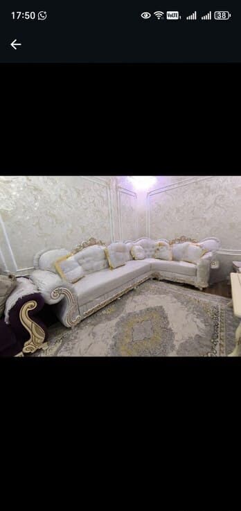 Künc divan, Qarışıq rəng
