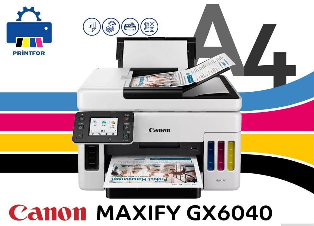 Canon MAXIFY GX6040 Çoxfunksiyalı Printer