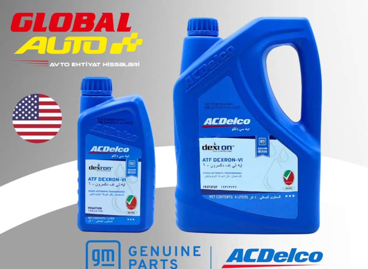 Transmissiya yağı ACDelco Dexron VI ATF - Tenderyard