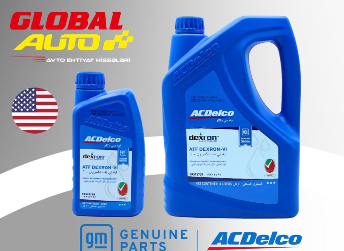 Transmissiya yağı ACDelco Dexron VI ATF