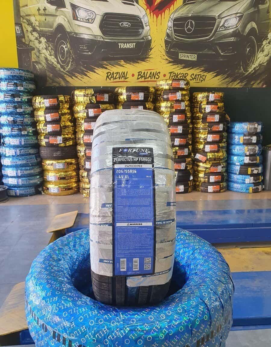 Avtomobil şini Fortune 205/55 R16 - Tenderyard