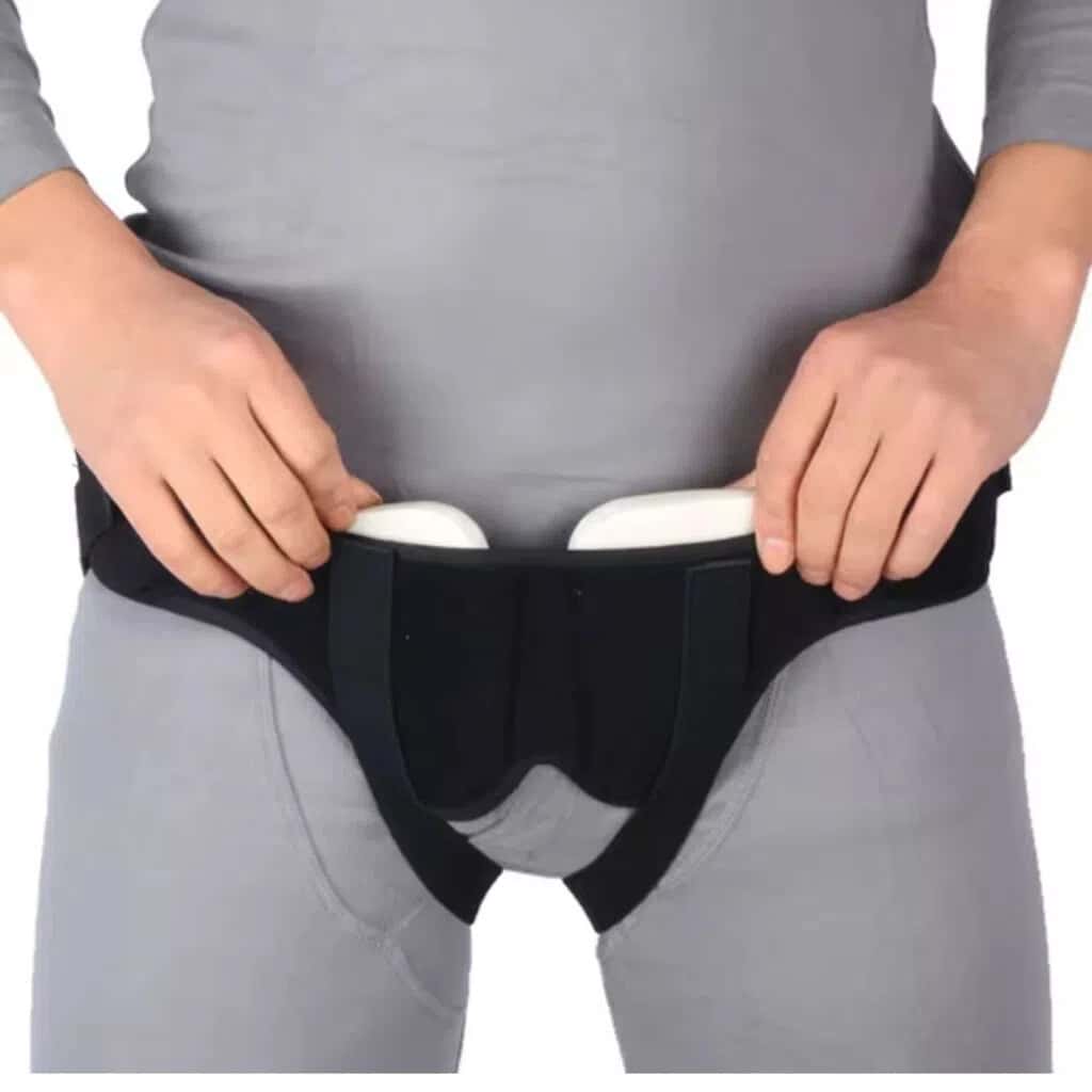 Sibote ST-7148 Bilateral Inguinal Hernia Support Belt - Tenderyard