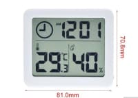Rəqəmsal temperatur və nəmişlik ölçən termometr — şəkil 2
