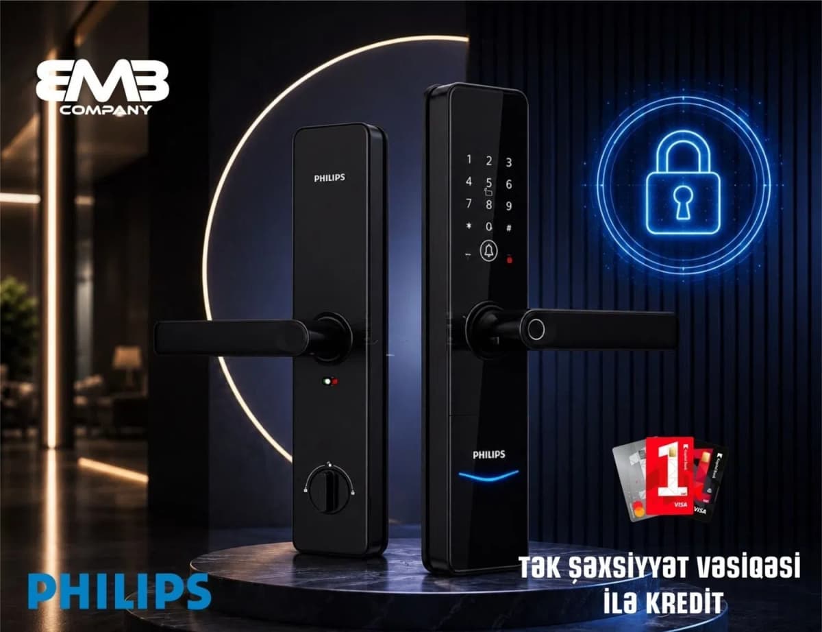 Smart kilid Philips DDL603E-5HWS