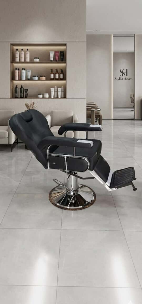 Salon chair, barber chair - Tenderyard