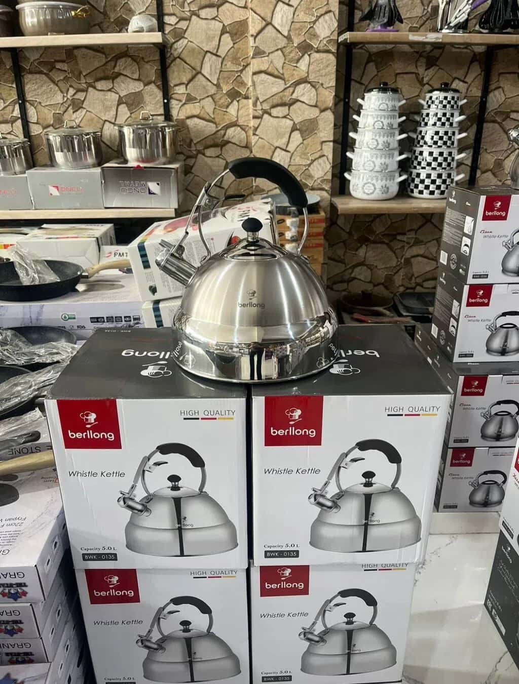 Berllong 5 Litr Paslanmayan Polad Çaydan - Tenderyard