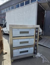 3 Mərtəbəli Elektrikli Çörək və Şirniyyat Sobası — şəkil 3