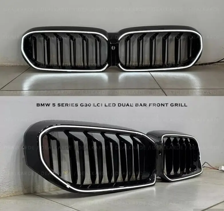BMW G30 üçün İşıqlı Radiator Barmaqlığı (Oblisofka)