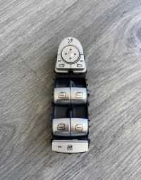 Şüşə qaldıran düymə bloku Mercedes C-Class W205, GLC, W222 — şəkil 4