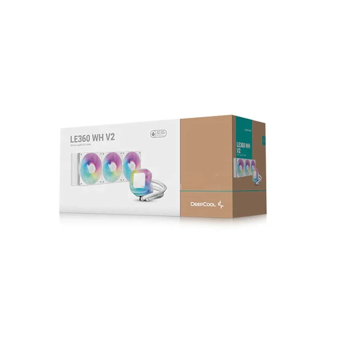 Liquid Cooler DeepCool LE360 White V2 - Tenderyard