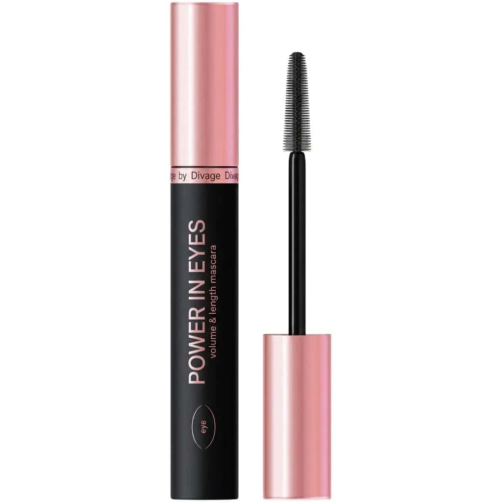 Divage Power in Eyes Həcm və Uzanma Tuşu, Black, 8 ml - Tenderyard