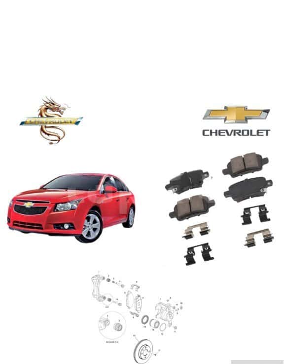 Əyləc qəlibi Chevrolet Cruze 2009-2015 - Tenderyard