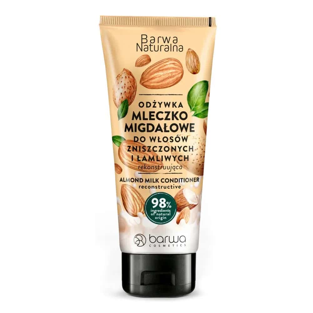 Barwa Cosmetics Natural Almond Milk Kondisioner 200 ml - Tenderyard