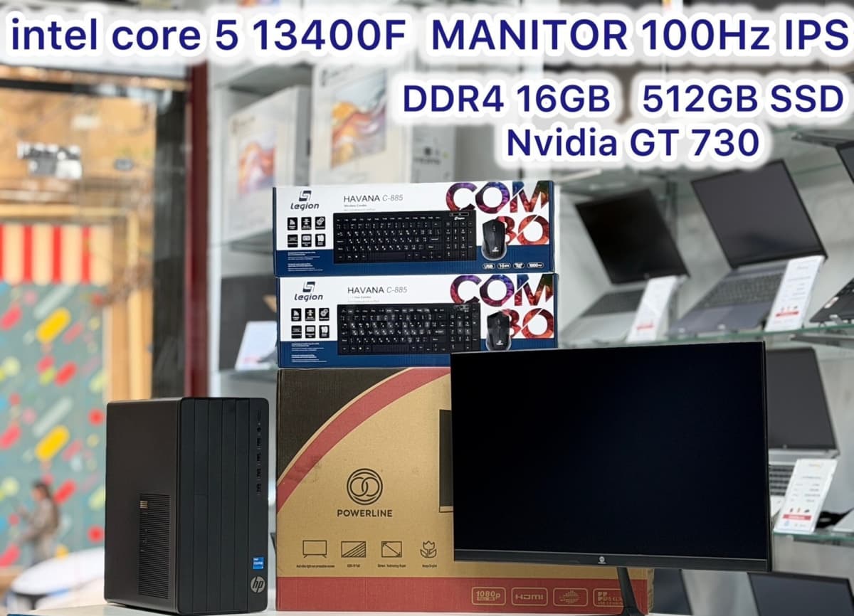 HP Pro Tower 290 G9 Masaüstü Kompüter Dəsti