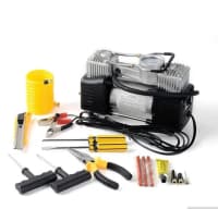 Avtomobil təkər nasosu 12V 2 porşenli kompressor — şəkil 4