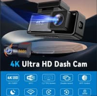 Videoqeydiyyatçı 4K Ultra HD avtomobil kamerası — şəkil 3