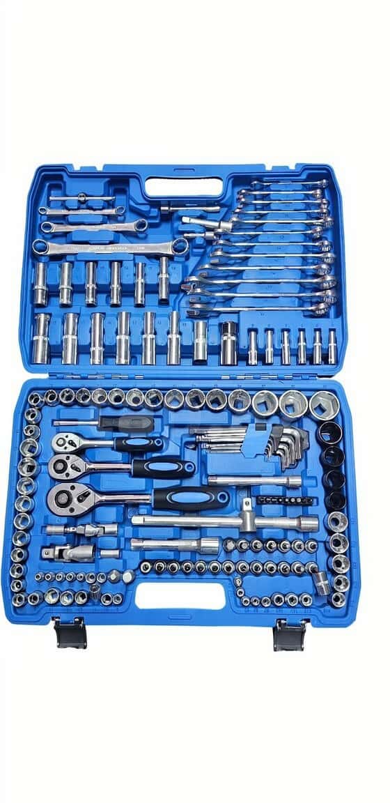 151-piece universal wrench and tool set - Tenderyard
