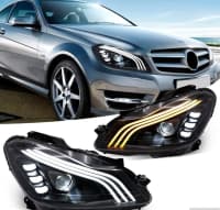 Fara və stop işıqları Mercedes modelləri üçün — şəkil 6