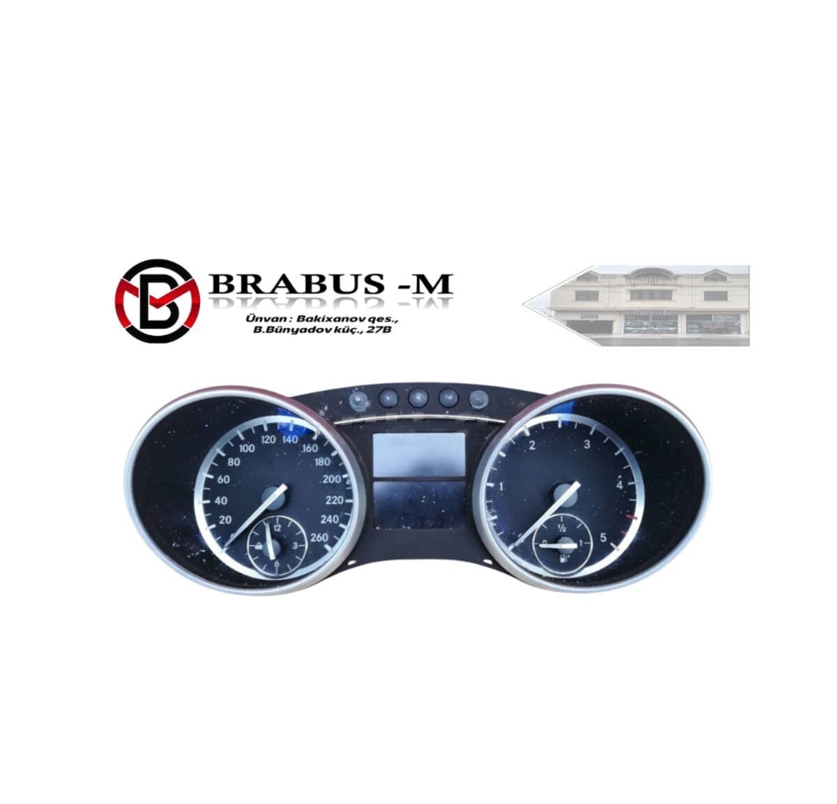 Cihaz paneli Mercedes W166