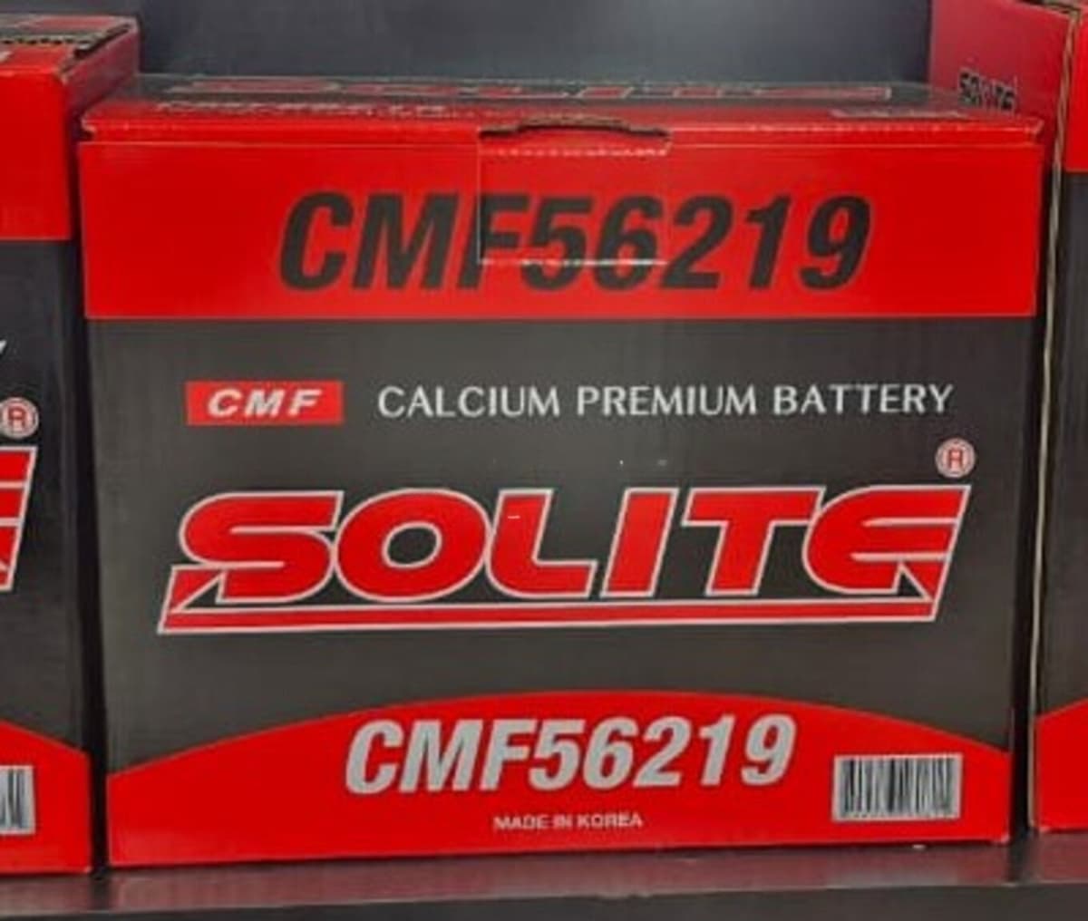 Solite Asia 65Ah 12V Avtomobil Akkumulyatoru