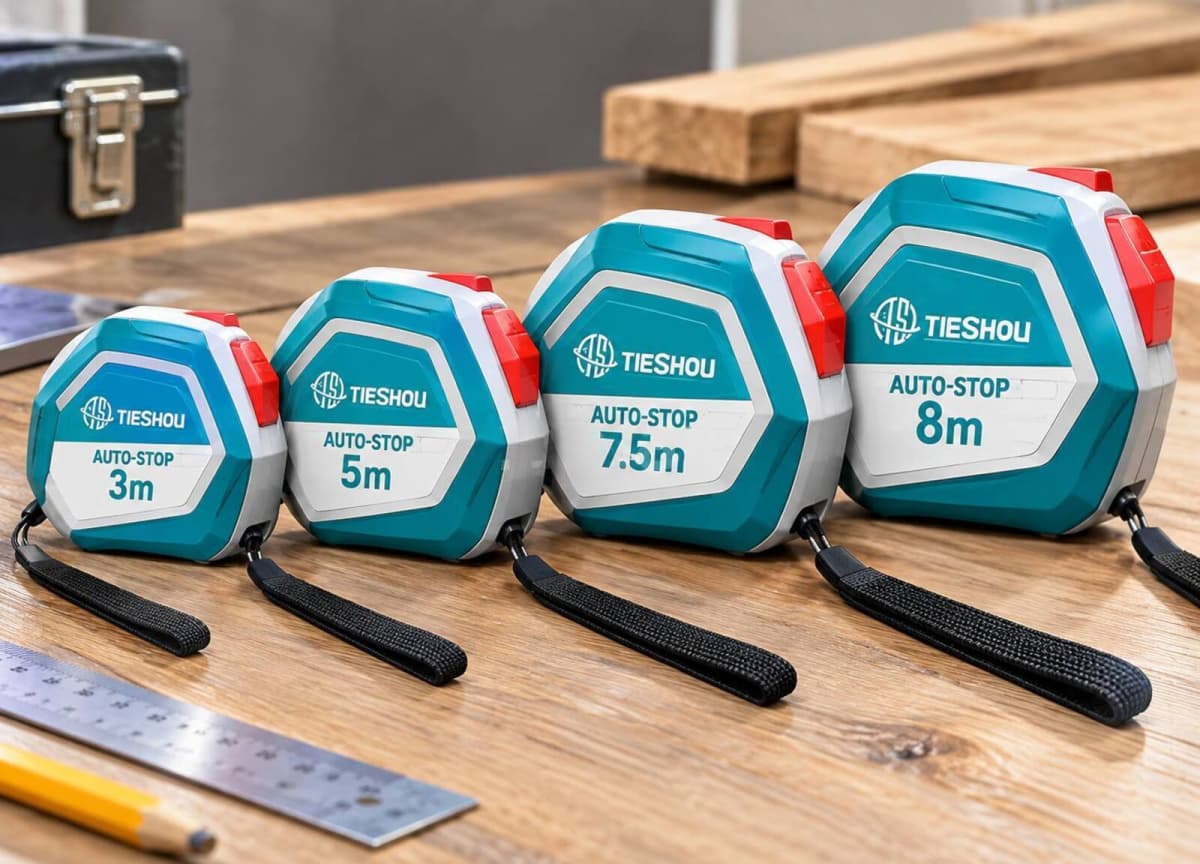 Ölçü lenti Tieshou Auto-Stop (3m/5m/7.5m/8m)