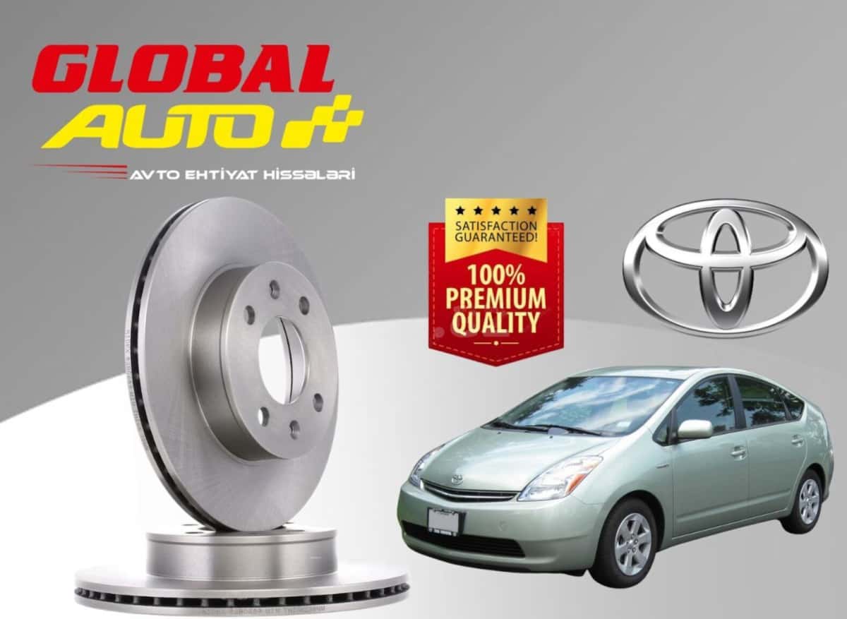 Brake disc Toyota Prius NHW20 - Tenderyard